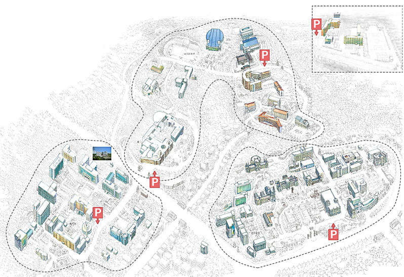 주차장안내지도